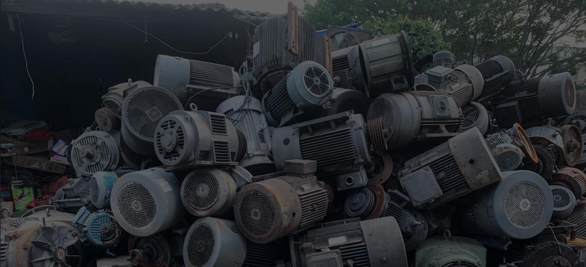Electric Motor Recycling Machine Banner